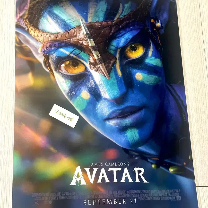 [BUNJANG] Avatar 1 Remastering SUPER4D A3 Movie Poster / [2022초희귀한정판]영화 아바타1 리마스터링 슈퍼4D 포스터(A3)