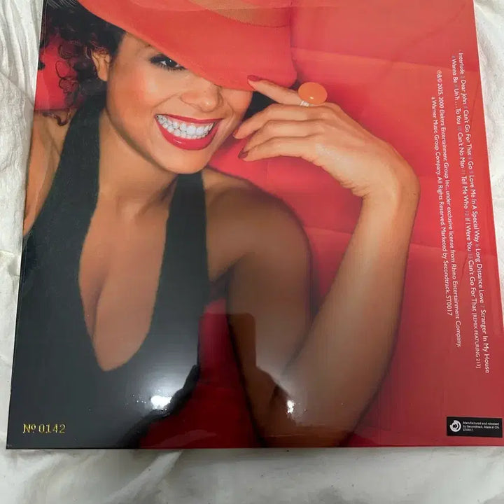 [BUNJANG] Tamia A Nu Day LP Orange Red Swirl &amp; Splatter Colored Vinyl / Tamia - A Nu Day LP