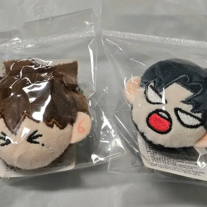 [BUNJANG] Garbage Time Jjakbbung Face Keyring Bundle Set / 가비지타임 작뿡 얼굴키링 일괄