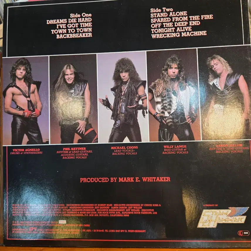 [BUNJANG] Laaz Rockit No Stranger to Danger German 1st Press LP / Laaz Rockit.no stranger to danger.85.Ger