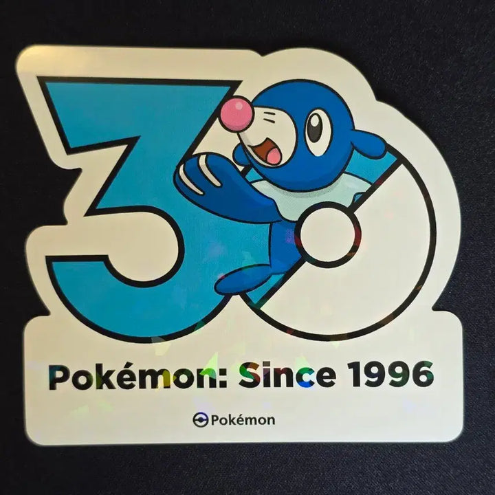 [BUNJANG] Pokemon 30th Anniversary Logo Stickers (Various Characters) / 포켓몬 30주년 로고 스티커 (다꼬리 누리공 보만다 냐오불 등)