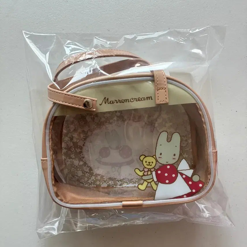 [BUNJANG] Sanrio Marron Cream PVC Pouch / (정품)산리오 마론크림 pvc 파우치