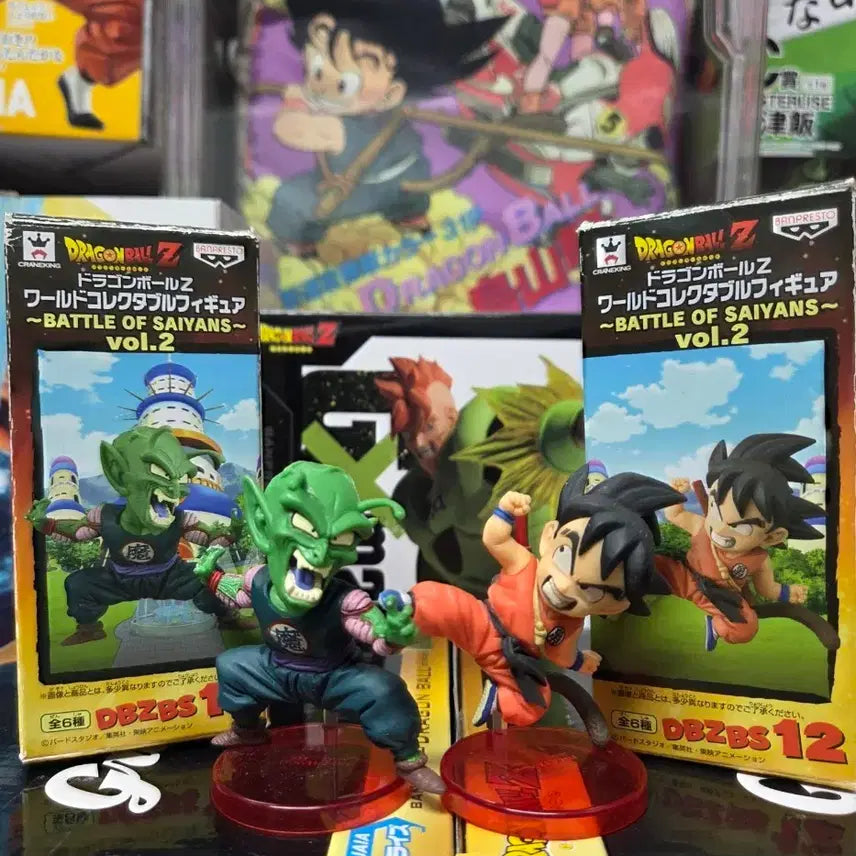 [BUNJANG] Dragon Ball World Collectable Figure Son Goku vs. King Piccolo Set / [2종세트] 드래곤볼 월콜 손오공VS피콜로대마왕