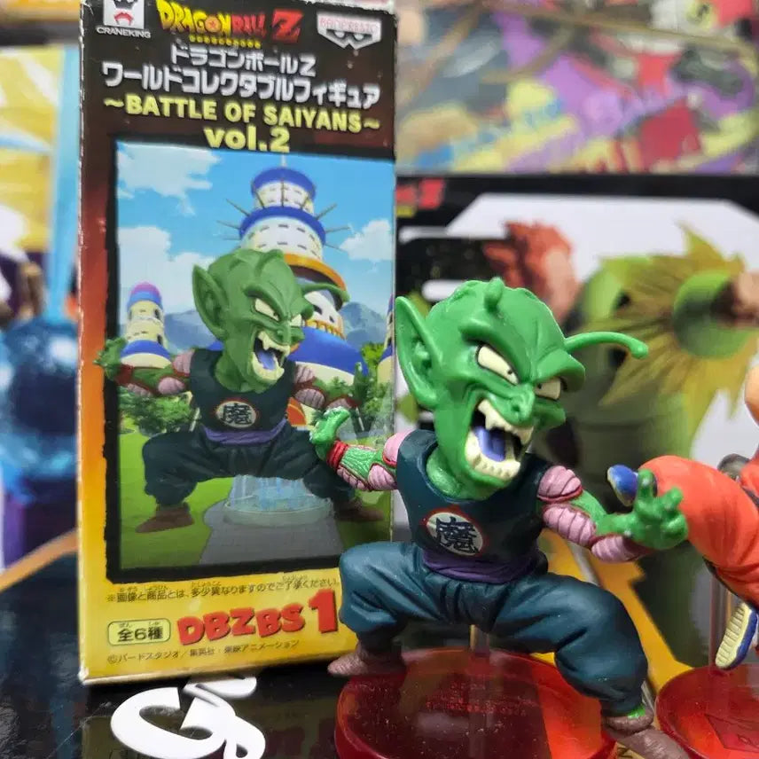 [BUNJANG] Dragon Ball World Collectable Figure Son Goku vs. King Piccolo Set / [2종세트] 드래곤볼 월콜 손오공VS피콜로대마왕