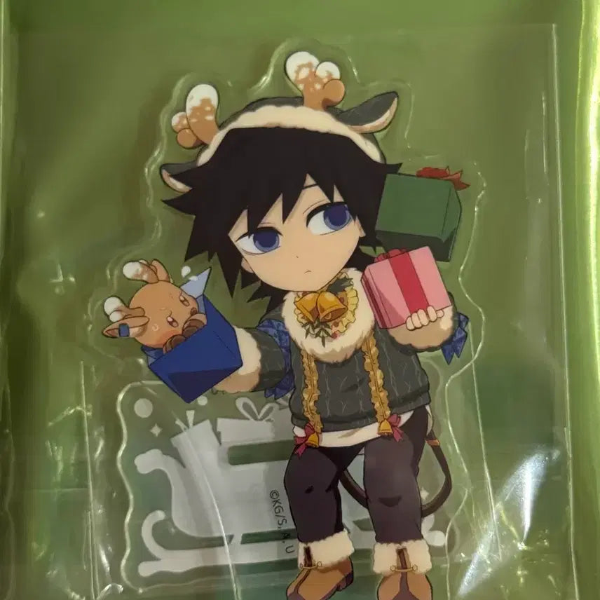 [BUNJANG] Demon Slayer Giyu Christmas Acrylic Stand / 정품 귀멸의칼날 기유 크리스마스 아크릴스탠드