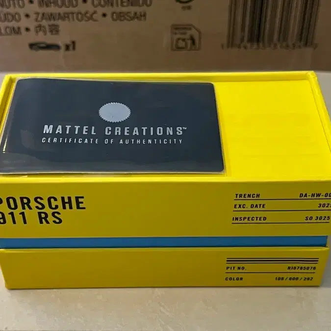 [BUNJANG] Hot Wheels Daniel Arsham Porsche 911 / 핫휠 다니엘 아샴 포르쉐 911