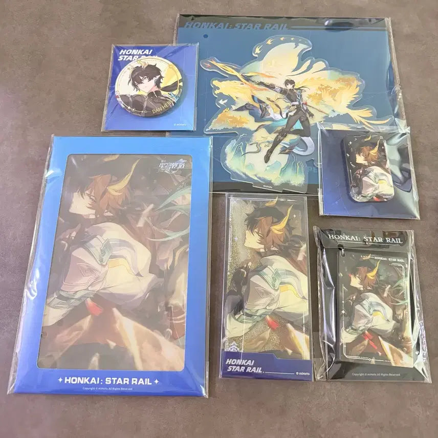 [BUNJANG] Honkai: Star Rail Dan Heng Exclusive Goods Bundle (Sealed) / [미개봉] 붕괴 스타레일 단항 등황 굿즈 일괄