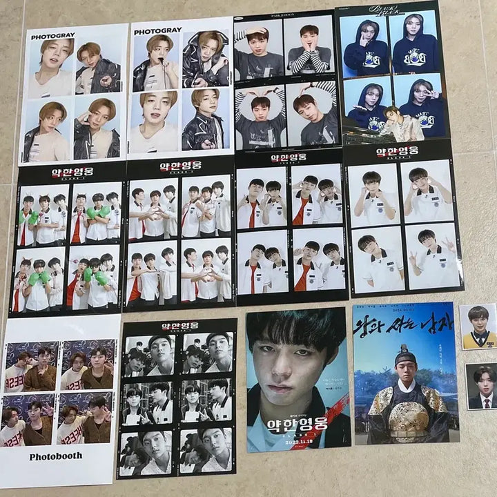 [BUNJANG] Park Ji-hoon (Weak Hero) Bundle Set Photocard Set / 일괄가격)약한영웅 박지훈 포토사진 증사