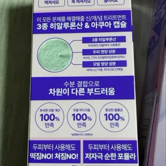[BUNJANG] Dr. Groot Aqua Capsule Treatment 200ml Set (2 units) / (미개봉)닥터그루트 아쿠아캡슐 트리트먼트 200ml 기획세트 2개 일괄