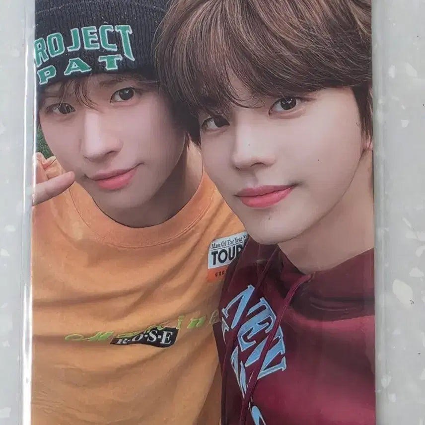 [BUNJANG] TWS Shinyu Kyoungmin 42 Zone Photocard / TWS 투어스 투어 신유 경민 42존 포카