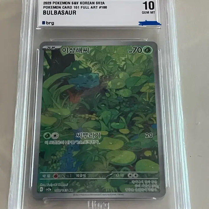[BUNJANG] Pokemon 151 Bulbasaur AR / 오늘만!) 이상해씨 ar brg10