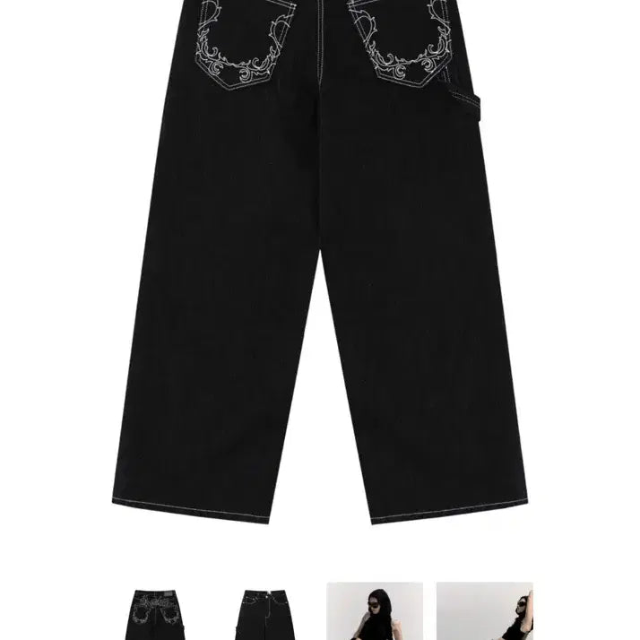 [BUNJANG] Cassico Embroidered Non-Fade Denim / 카시코 자수 논페이드 데님