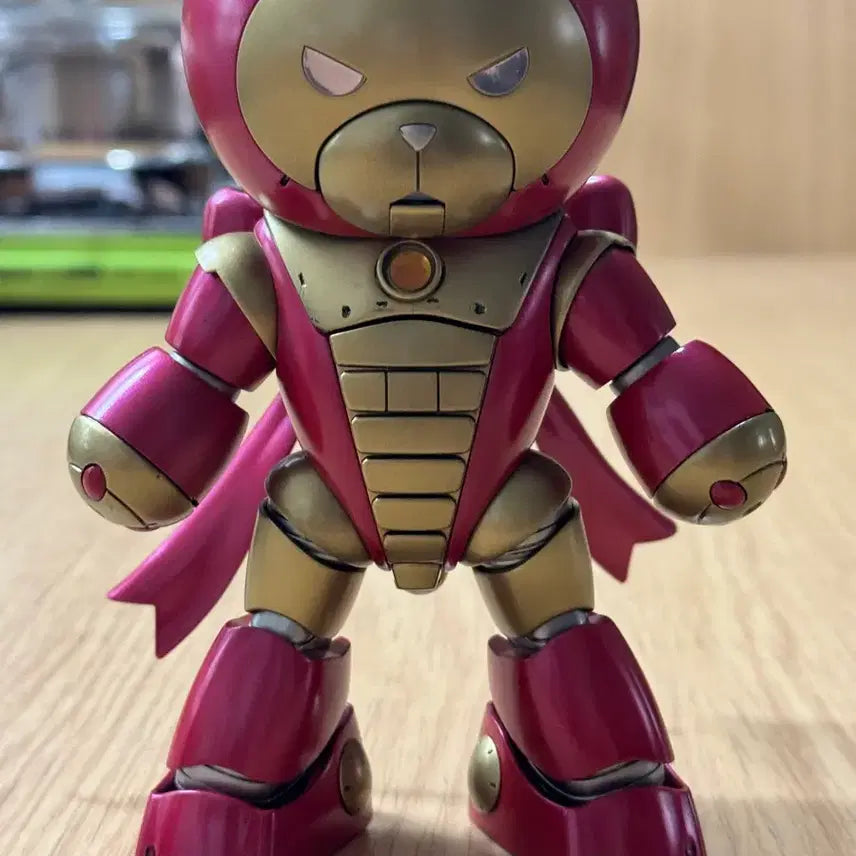 [BUNJANG] HG BF Bearguy Ironman Metallic Painted Custom Build / hgbf 베앗가이 아이언맨 메탈릭도색