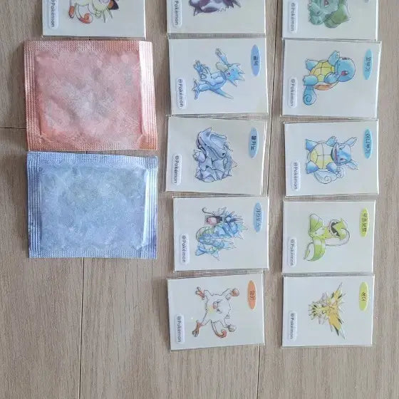 [BUNJANG] Pokemon Bread Stickers / 포켓몬빵 씰
