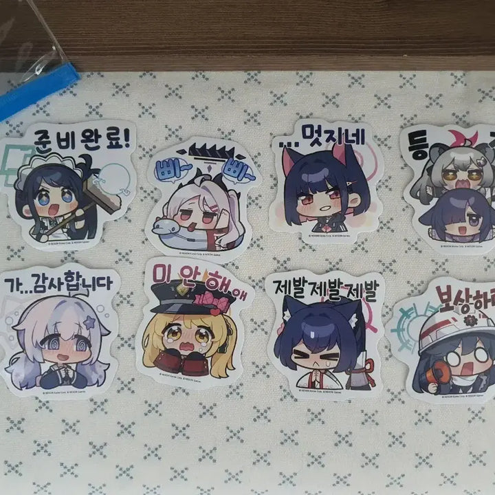 [BUNJANG] Blue Archive Sticker Collection / [8/20까지 판매]블루아카이브 스티커 모음