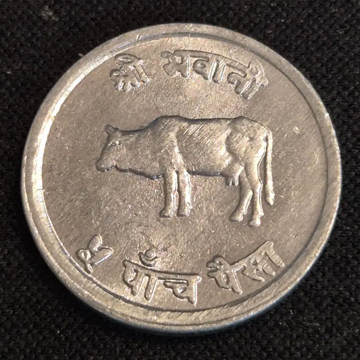 [BUNJANG] Nepal 5 Paisa Coin [EP. 2886] / 네팔 5파이사 동전 [EP. 2886]