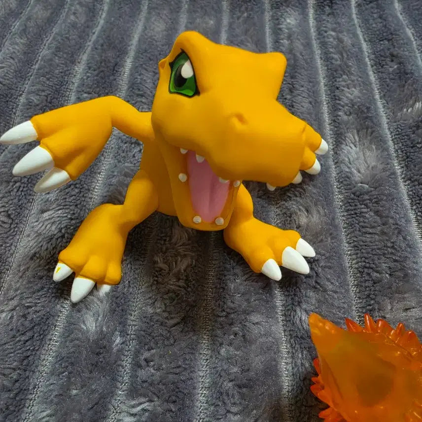 [BUNJANG] Digimon Agumon "Gijirok" Technique Training Figure / 디지몬 아구몬 기술연무 피규어