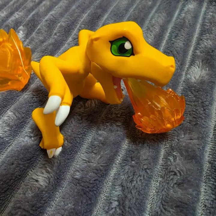[BUNJANG] Digimon Agumon "Gijirok" Technique Training Figure / 디지몬 아구몬 기술연무 피규어