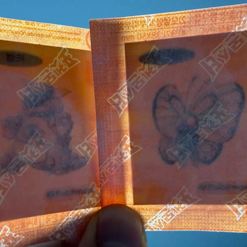 [BUNJANG] Pokemon 30th Anniversary First Edition Illustration Mini Stickers Kangaskhan/Butterfree (Sealed) / 포켓몬 30주년 초판일러스트 띠부실 띠부씰 캥카/버터플 팔아요(미개봉)