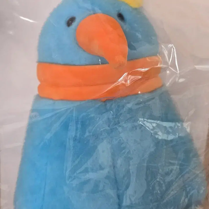[BUNJANG] Kiwi Bird Kiki Kok Shuttlecock Sky Medium Plush Doll / [새상품]과즙 키위새  키키콕 셔틀콕 하늘 중형인형