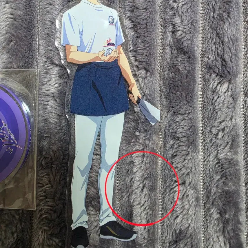 [BUNJANG] Tsurune Fujiwara Shuu Ice Cream Acrylic Stand / 츠루네 후지와라 슈 아이스크림 아크릴 스탠드