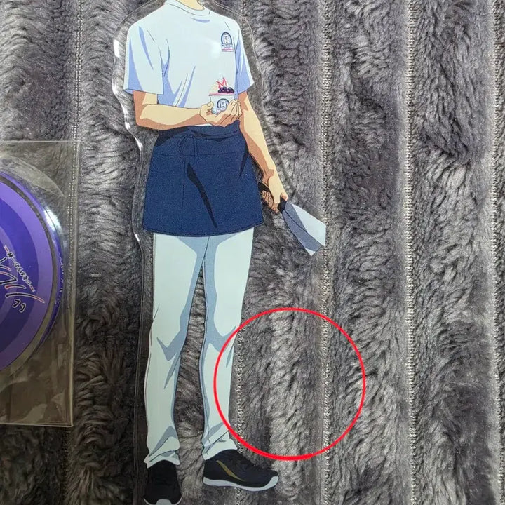 [BUNJANG] Tsurune Fujiwara Shuu Ice Cream Acrylic Stand / 츠루네 후지와라 슈 아이스크림 아크릴 스탠드