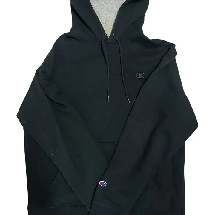 [BUNJANG] Champion Logo Pullover Hoodie / 챔피온 후드티