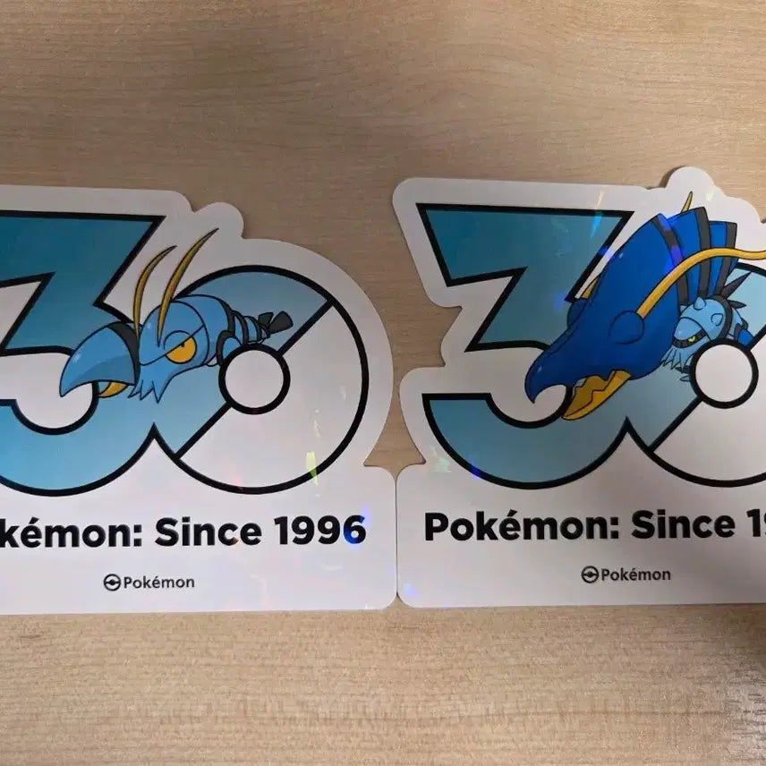 [BUNJANG] Pokemon 30th Anniversary Sticker Set (Full Set + Blaster) / 포켓몬 30주년 스티커 완철포+블로스터