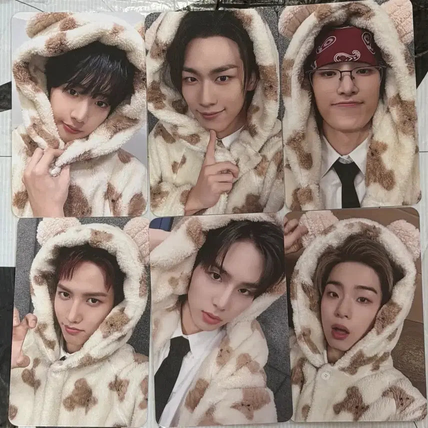 [BUNJANG] 82MAJOR Makestar Sleepwear Ver. Photocard / 82major 메이크스타 곰돌이 잠옷 ver 양도 분철 특전 포카