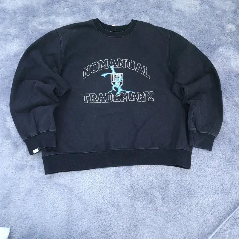 [SOLD OUT] L 노매뉴얼 맨투맨 | 0501A04