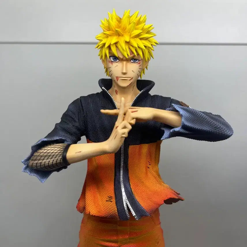 [BUNJANG] Uzumaki Naruto &amp; Uchiha Sasuke UFO Full Set Resin Figure (Deluxe Version) / [주말특가!] 우즈마키 나루토, 우치하 사스케 UFO 풀세트 레진 피규어