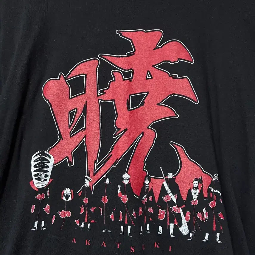 [BUNJANG] Cospa Naruto Akatsuki T-Shirt L / 코스파 나루토 아카츠키 티셔츠 L