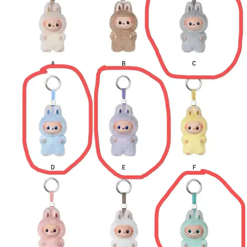 [BUNJANG] POP MART Labubu Secret Code Mini Keychain (Sealed) / 미개봉 정품 새상품)팝마트 라부부 내 마음속 비밀번호 미니키링