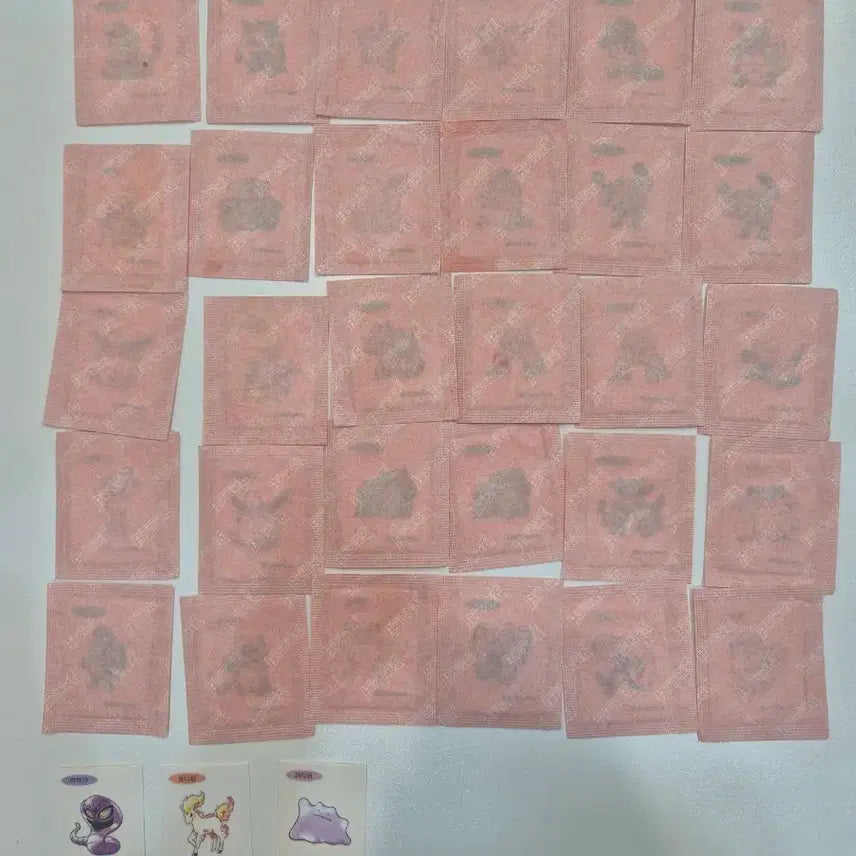 [SOLD OUT] 포켓몬 띠부씰 아트워크 33개 일괄 판매