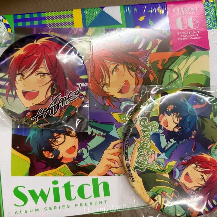 [BUNJANG] Ensemble Stars Switch First Press Limited Edition Unsealed Album with Natsume Can Badge / 앙스타 스위치 초회한정판 미개봉 (나츠메 캔뱃지O)