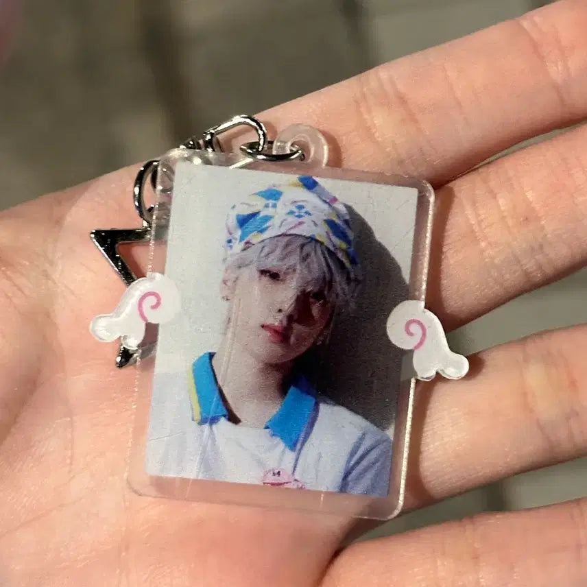 [BUNJANG] The Boyz Sangyeon Eros Melon Pop Keyring / 세븐일레븐 멜론팝 에로스 사쿠야 키링