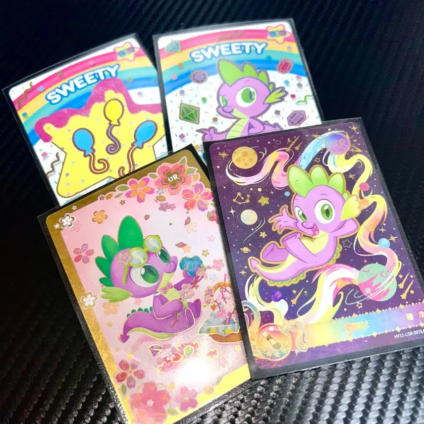[BUNJANG] My Little Pony Spike Base Set Bundle - Version 11 LSR SSR UR Cards / 일괄) 마이리틀 포니 스파이크 카드 LSR SSR UR