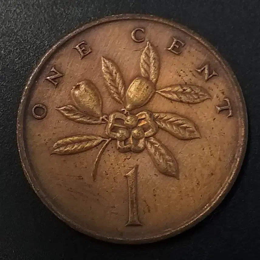 [BUNJANG] 1969 Jamaica 1 Cent Coin / [희귀] 1969년 자메이카 1센트 동전 w1155