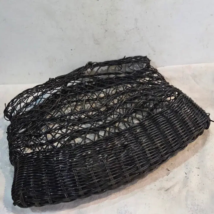 [BUNJANG] Vintage Beaded Shopping Basket / 추억의 삐삐선 장바구니