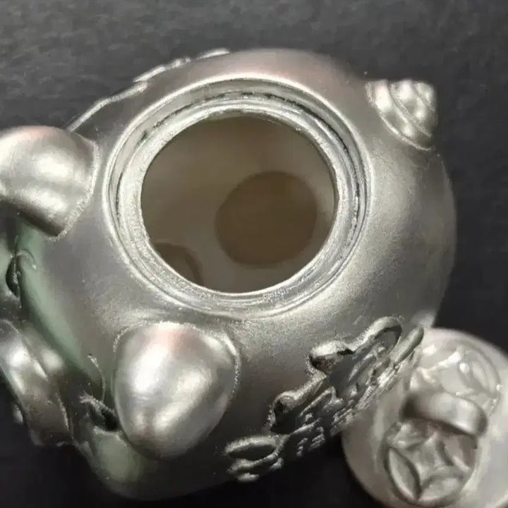 [BUNJANG] Lucky Pig 20.2g Silver Piggy Bank / 복돼지 20.2g 저금통 실버
