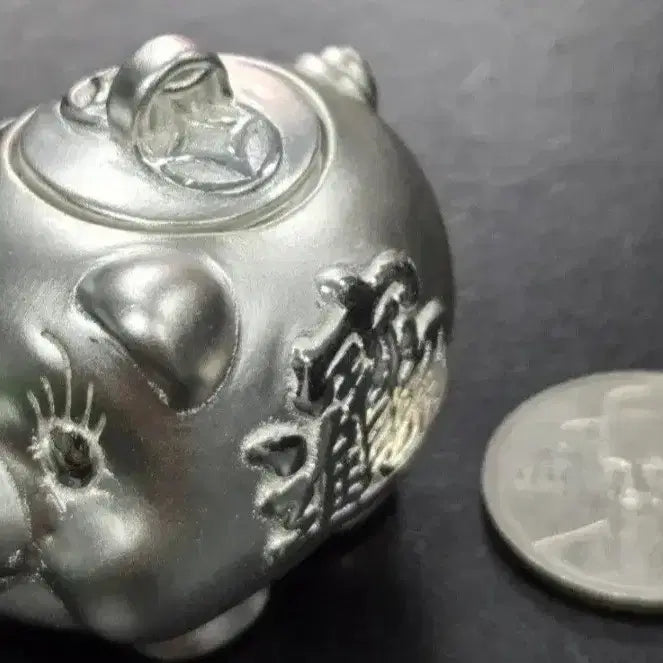 [BUNJANG] Lucky Pig 20.2g Silver Piggy Bank / 복돼지 20.2g 저금통 실버