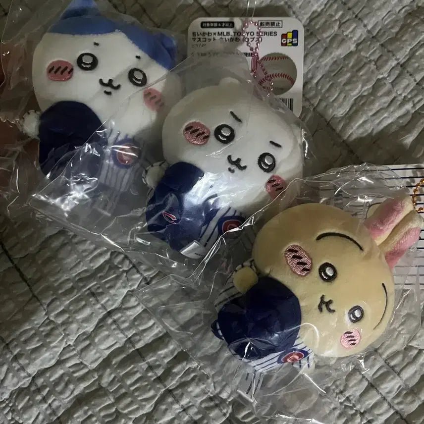 [SOLD OUT] 먼작귀 치이카와 시카고 컵스 MLB 키링