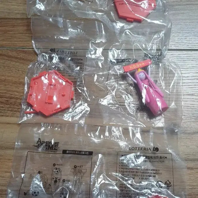 [BUNJANG] Adventure Time Lotteria Figure Set (3 Types) / 어드벤처 타임 롯데리아 피규어 2종 고전