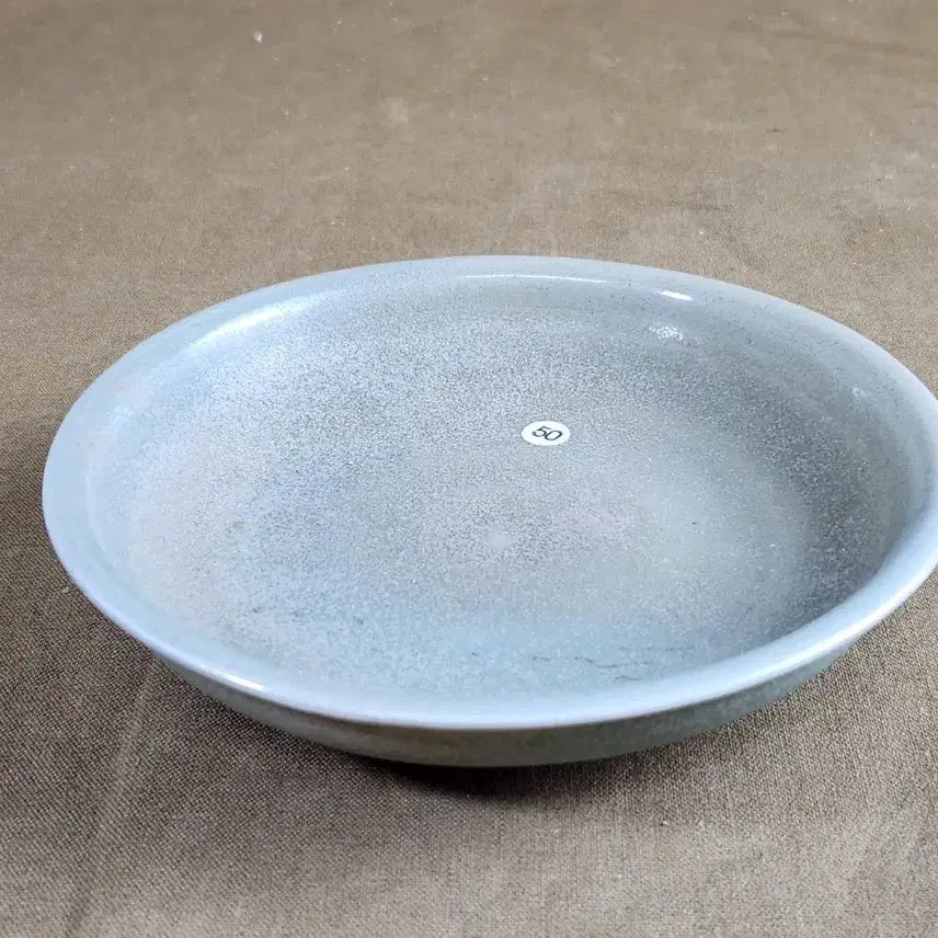 [BUNJANG] Chinese Celadon Plate with Relief Pattern / 중국도자기 양각문양 청자접시