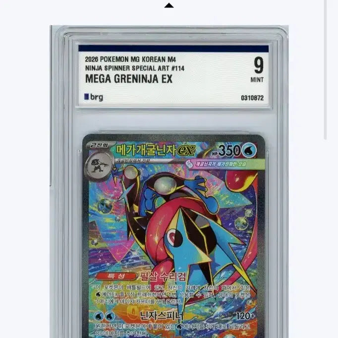 [SOLD OUT] 포켓몬카드 메가개굴닌자ex sar brg9 팝니다