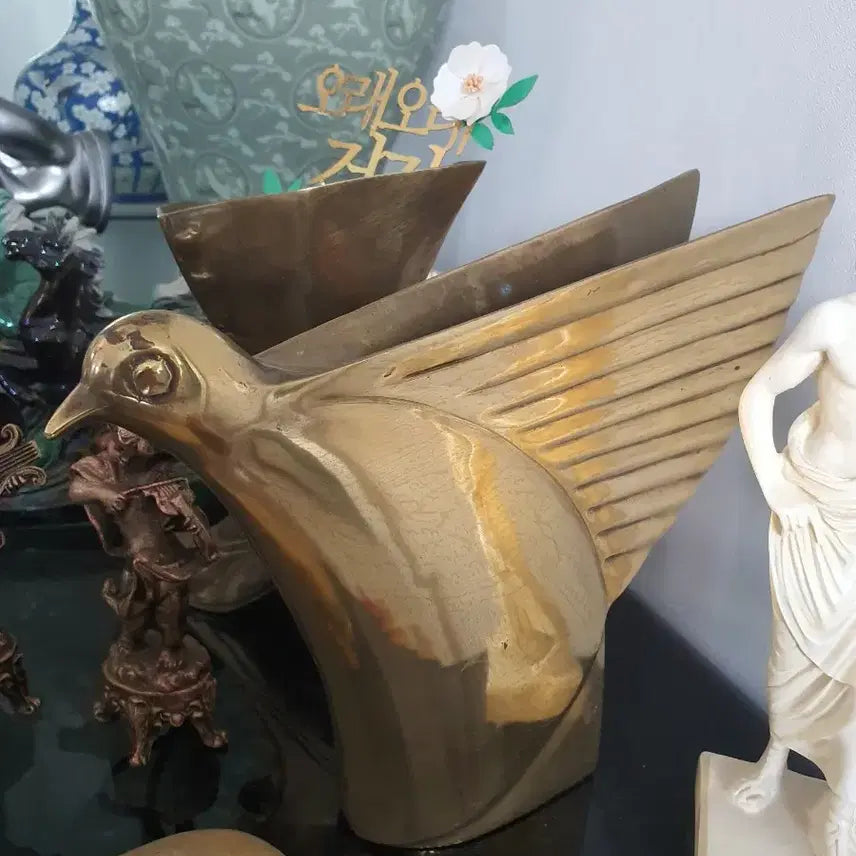 [BUNJANG] Brass Eagle Sculpture Ornament / 황동 독수리 조각상 장식품