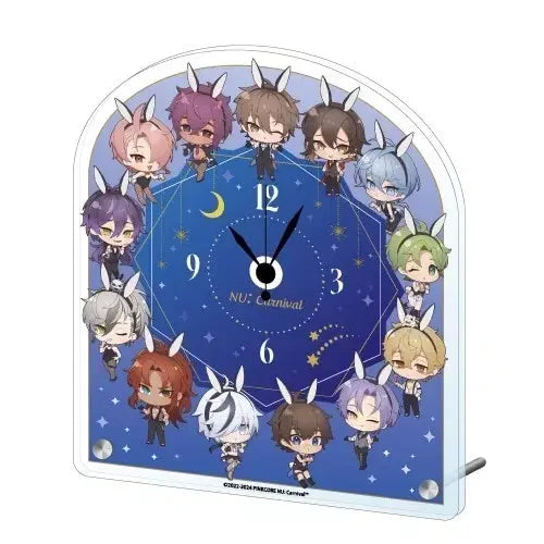 [BUNJANG] Nukani Carpool Kuji A Prize Acrylic Clock / 누카니발 쿠지 a상 아크릴  시계
