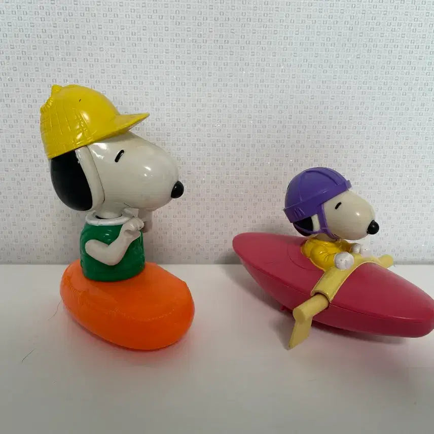 [BUNJANG] Peanuts Classic Happy Meal Snoopy Figure / 피넛츠 고전 해피밀 카누 스누피 1+1 판매