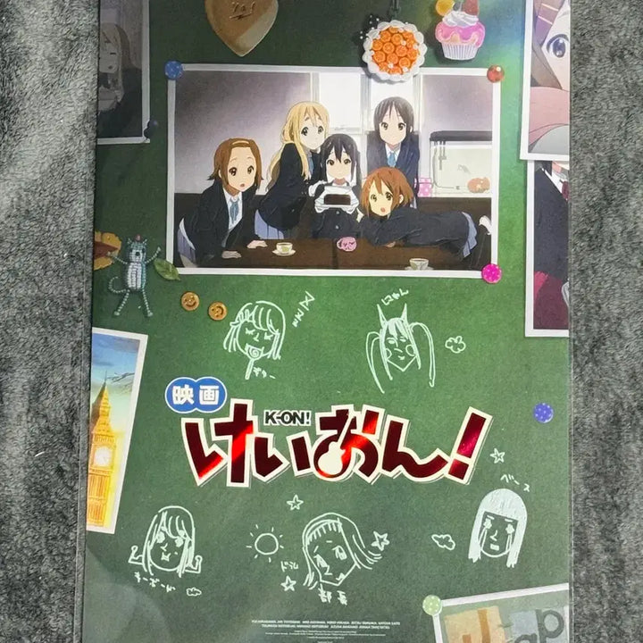 [BUNJANG] K-ON! Cine Archive Poster A3 (Lotte Cinema Exclusive) / 케이온 시네 아카이브 포스터 롯데시네마 굿즈특전영화 시카