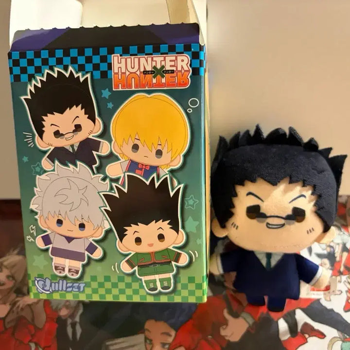[BUNJANG] Hunter x Hunter Leorio Plush Keyring / 헌터헌터 레오리오 눌셋 키링
